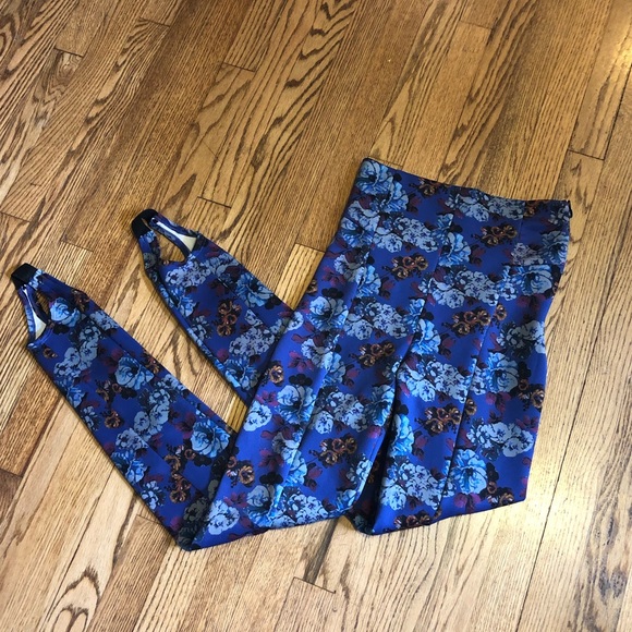 Zara studio high waist printed equestrian legging - Picture 4 of 6